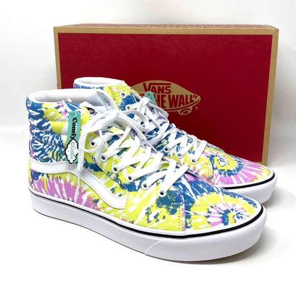 Vans Other - Vans COMFY CUSH Sk8-Hi Tie Orchid Canvas High Top Shoes SB Mens Size VN0A3WMB49L
